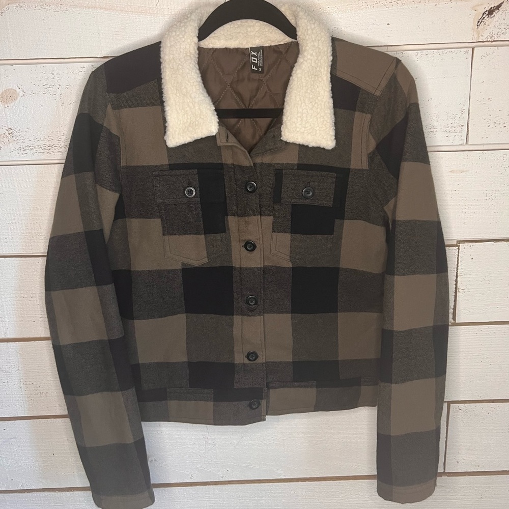 Fox Flannel Jacket size S